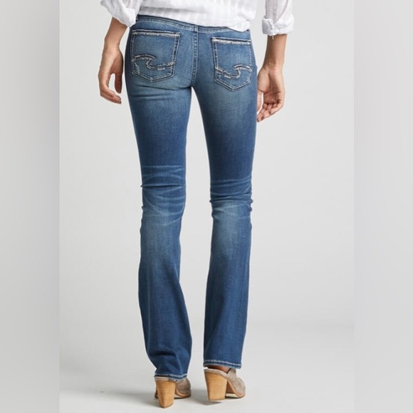 Silver Tuesday 17 1/2, low rise slim bootcut jeans - Picture 11 of 16